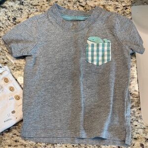 Carter’s T-Shirt with Whale Pocket